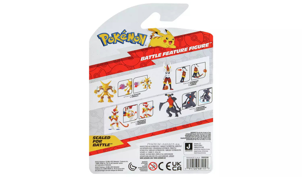 Pokémon Alakazam Battle 4.5" Feature Figure - Inspire Newquay