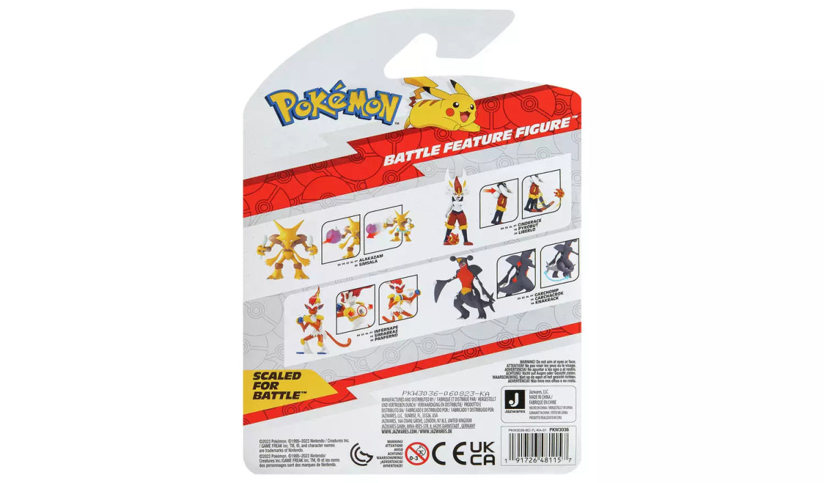 Pokémon Alakazam Battle 4.5" Feature Figure - Inspire Newquay