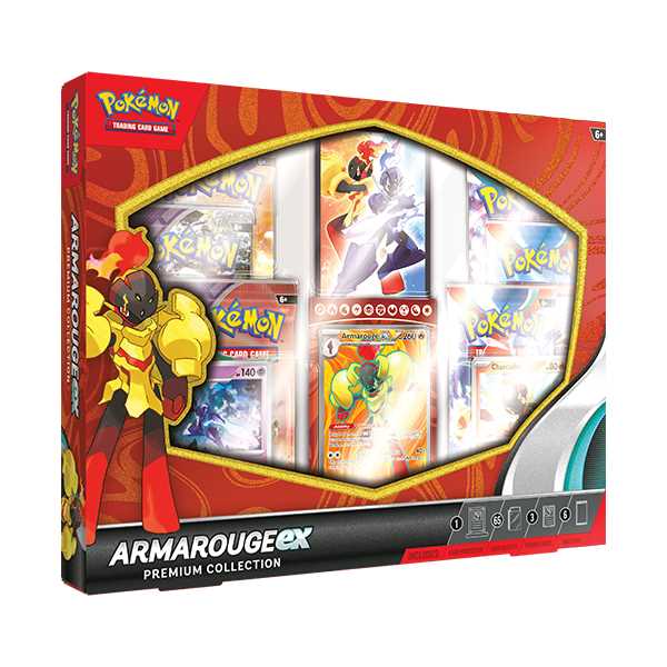 Pokemon ARMAROUGE Ex Premium Collection TCG Trading Card Game - Inspire Newquay