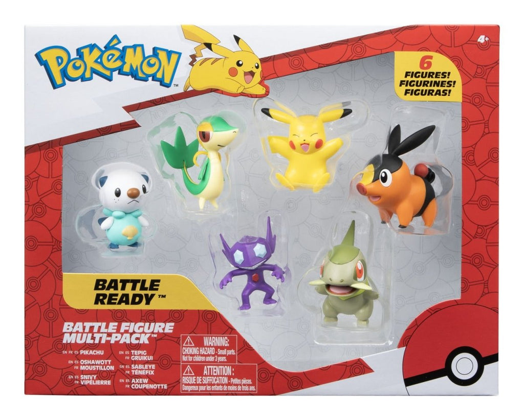 Pokemon Battle Figure Multipack 6-Pack Wave 6 - Inspire Newquay