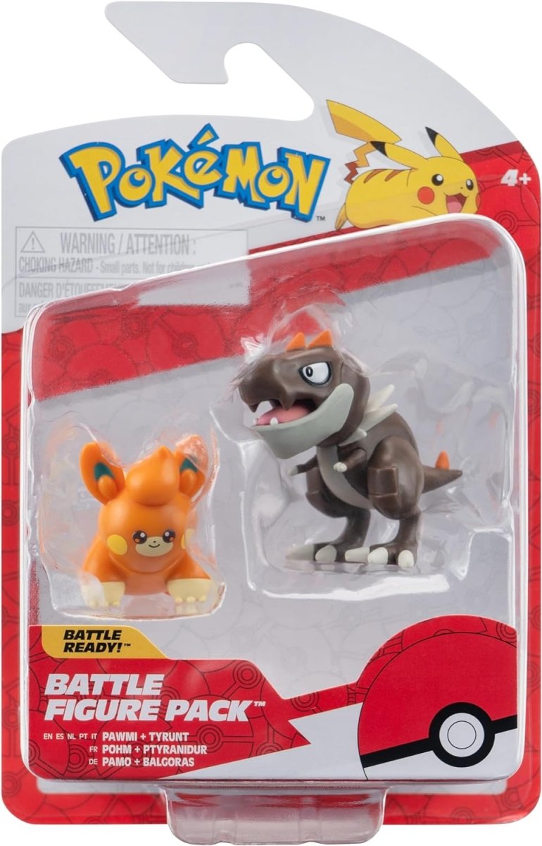 Pokemon Battle Figure Pack - Pawmi And Tyrunt - Inspire Newquay