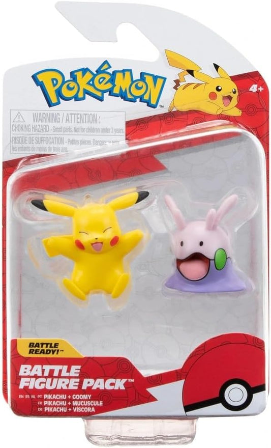 Pokemon battle figure Pikachu & Goomy - Inspire Newquay