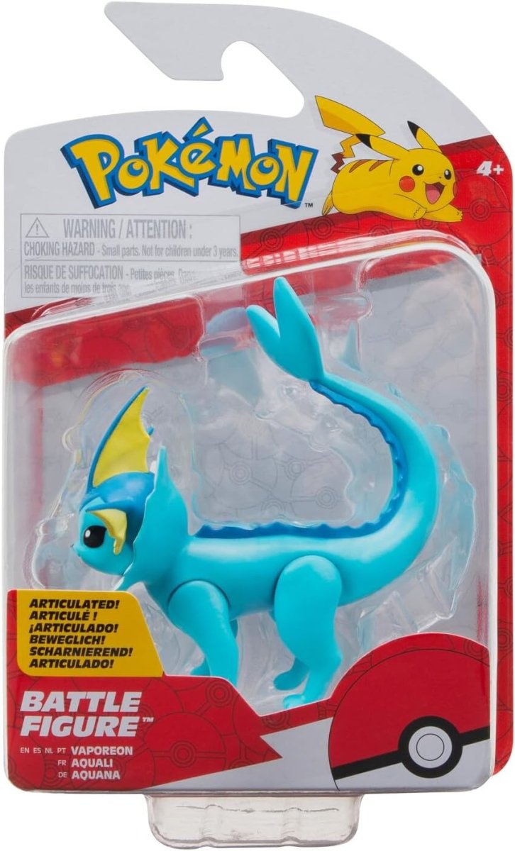 Pokemon Battle Figure - Vaporeon - Inspire Newquay