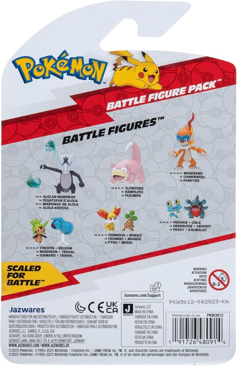 Pokemon Battle Ready Fennekin & Bonsly 2 - Pack - Inspire Newquay