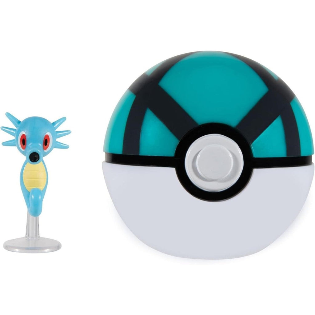 Pokemon Clip 'N' Go - Horsea and Net Ball - Inspire Newquay