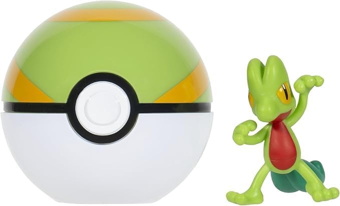 Pokémon Clip 'N' Go Nest Ball and Treecko Battle Figure - Inspire Newquay