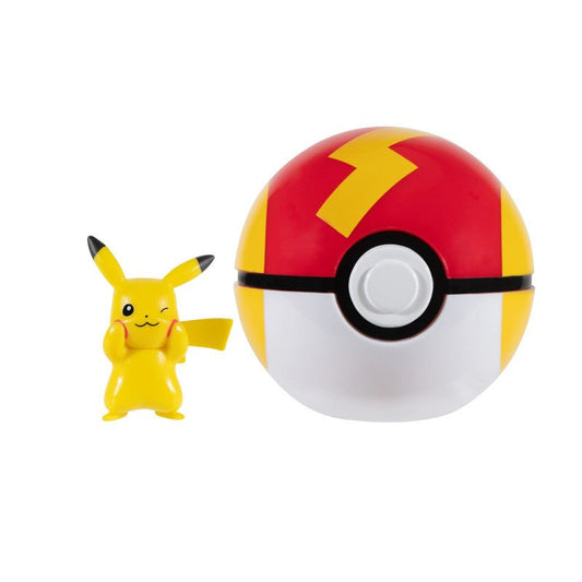Pokemon Clip 'N' Go - Pikachu and Fast Ball - Inspire Newquay