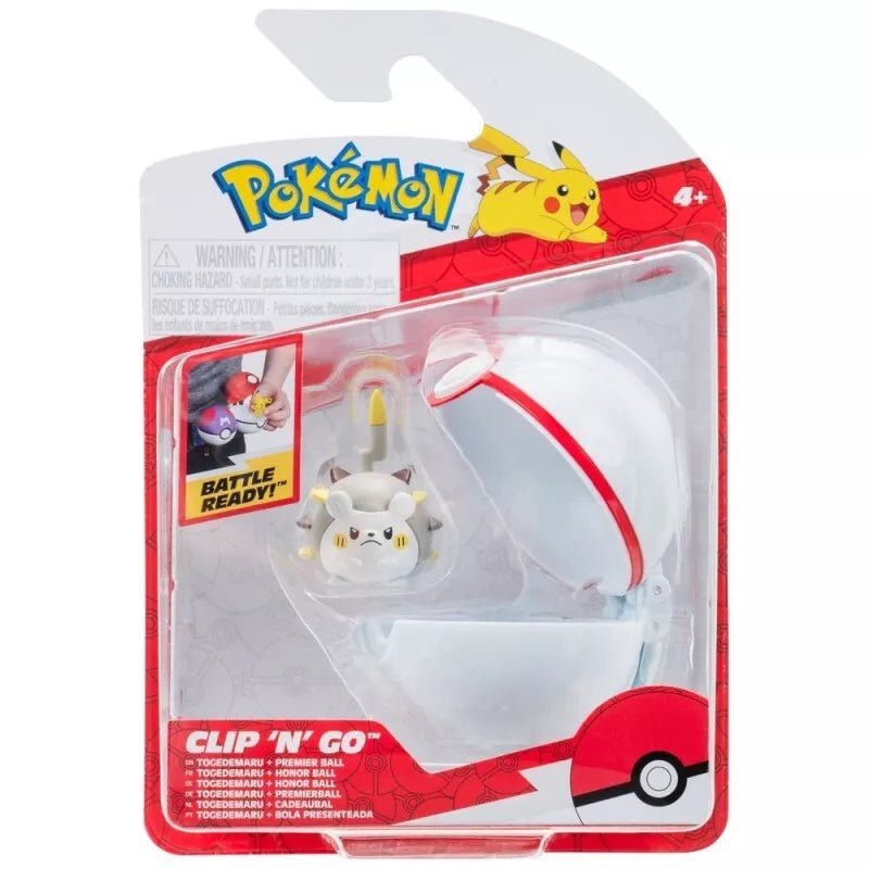 Pokemon Clip 'N' Go - Togedemaru and Premier Ball - Inspire Newquay