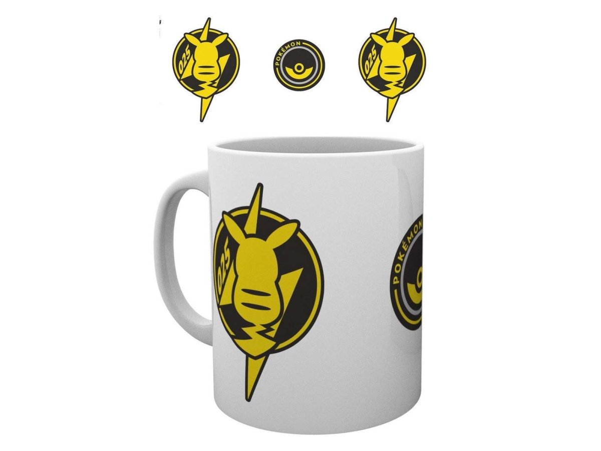 POKEMON - Emblems 025 - Mug 300ml - Inspire Newquay