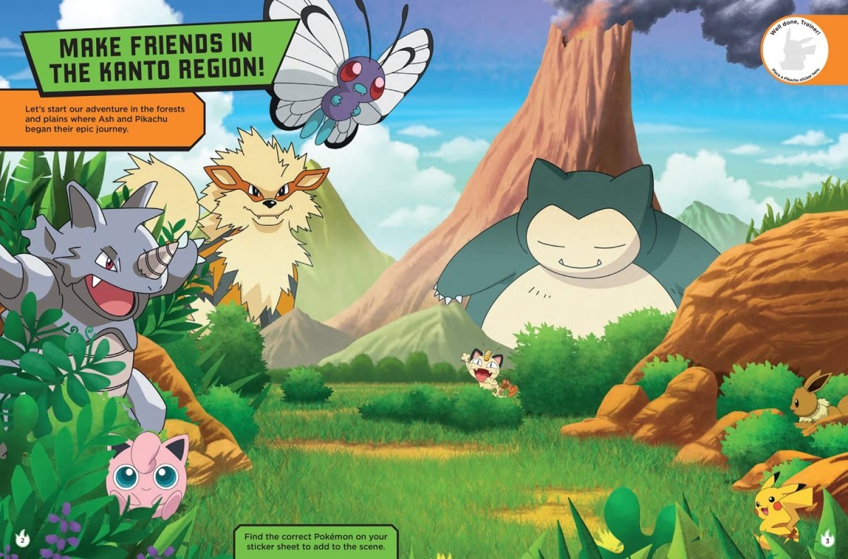 Pokemon Epic stickers - Inspire Newquay