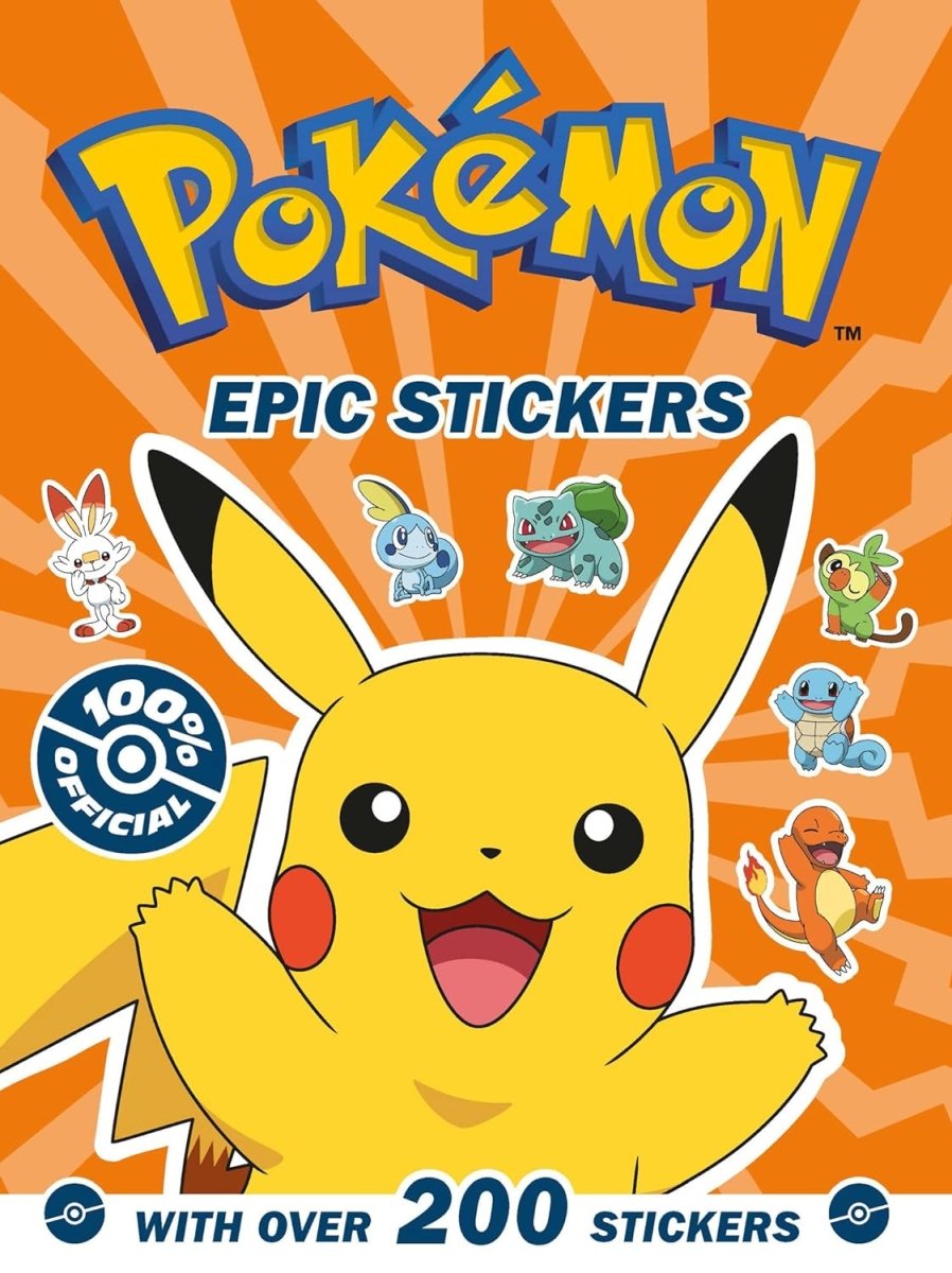 Pokemon Epic stickers - Inspire Newquay