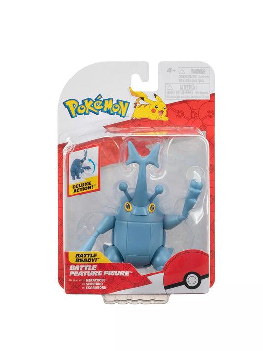 Pokémon Heracross 4.5 - Inch Battle Feature Figure - Inspire Newquay