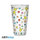 POKEMON - Large Glass - 400ml - Pikachu pattern - Inspire Newquay