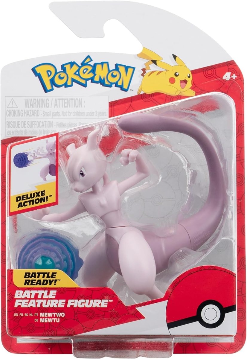 Pokémon Mewtwo Battle Feature Figure - Inspire Newquay