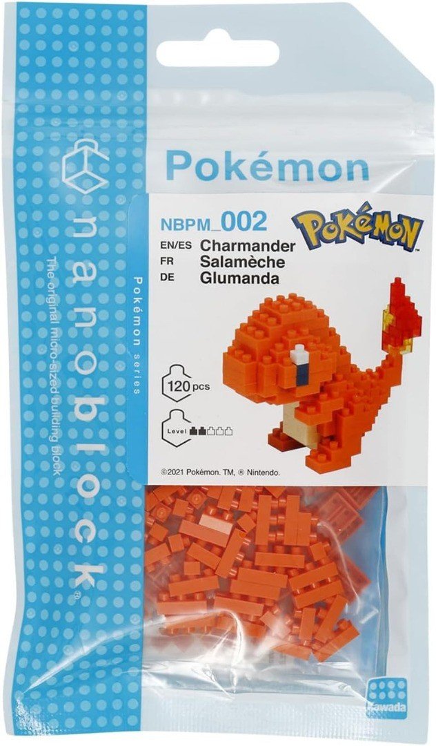 Pokémon: Nanoblock: Charmander - Inspire Newquay
