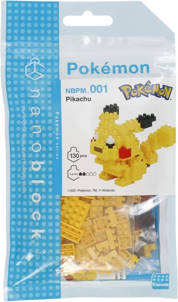 Pokémon: Nanoblock: Pikachu - Inspire Newquay