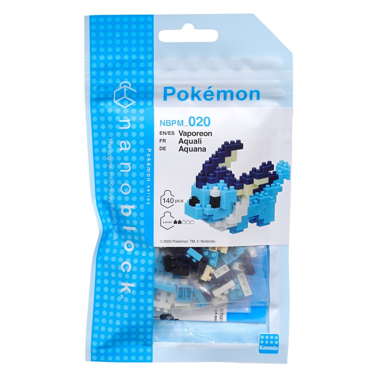 Pokémon: Nanoblock: Vaporeon - Inspire Newquay
