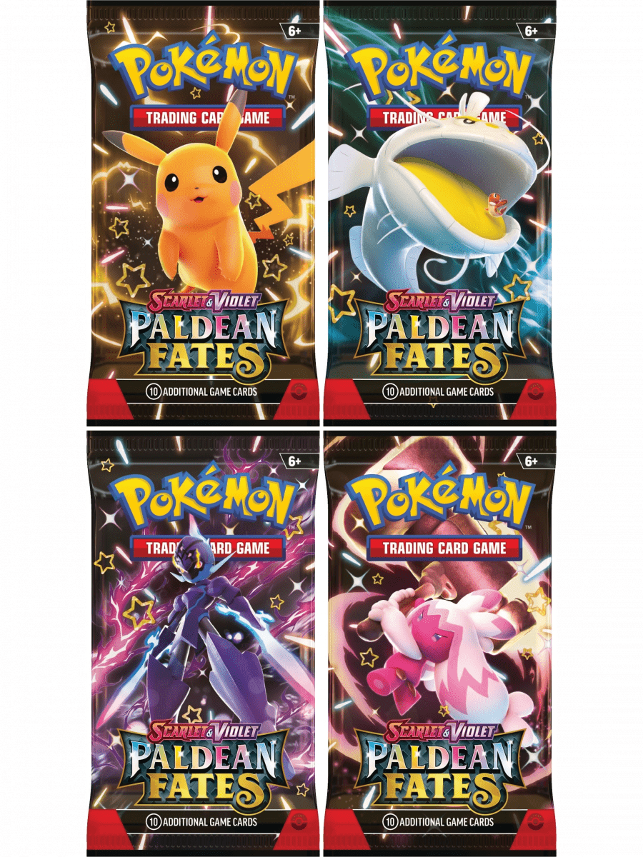 Pokemon Paldean fates booster pack - Inspire Newquay