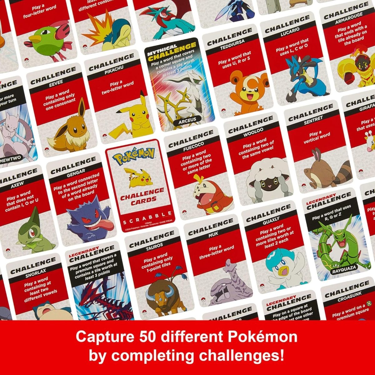 Pokemon Scrabble Board Game - Inspire Newquay