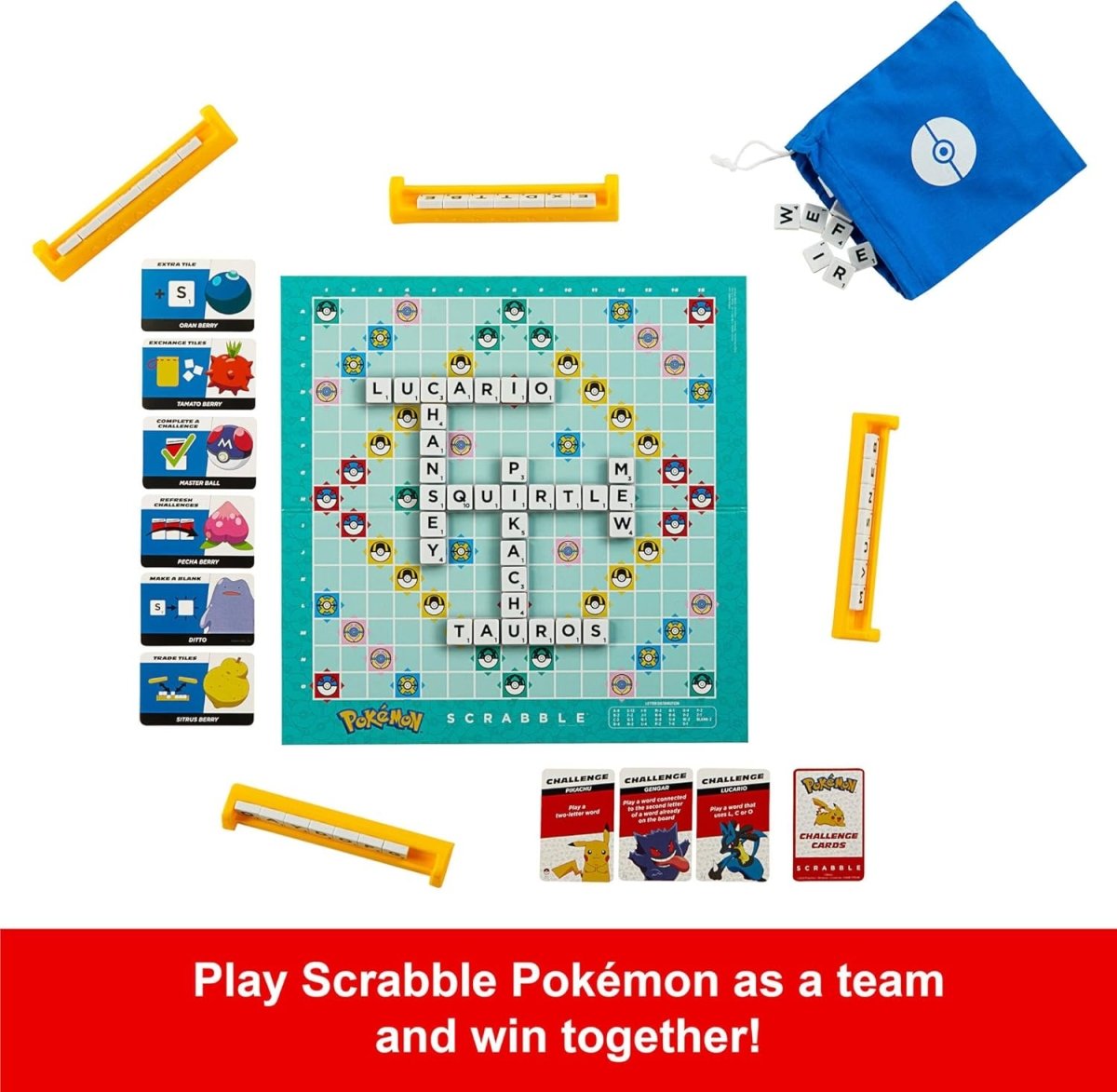 Pokemon Scrabble Board Game - Inspire Newquay
