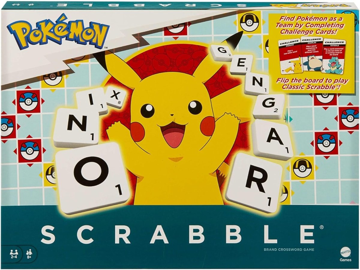 Pokemon Scrabble Board Game - Inspire Newquay