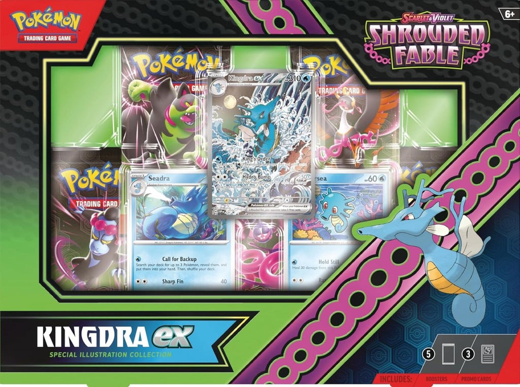 Pokemon: Shrouded Fable Kingdra/Greninja ex Special Collection (1 RANDOM Supplied) - Inspire Newquay