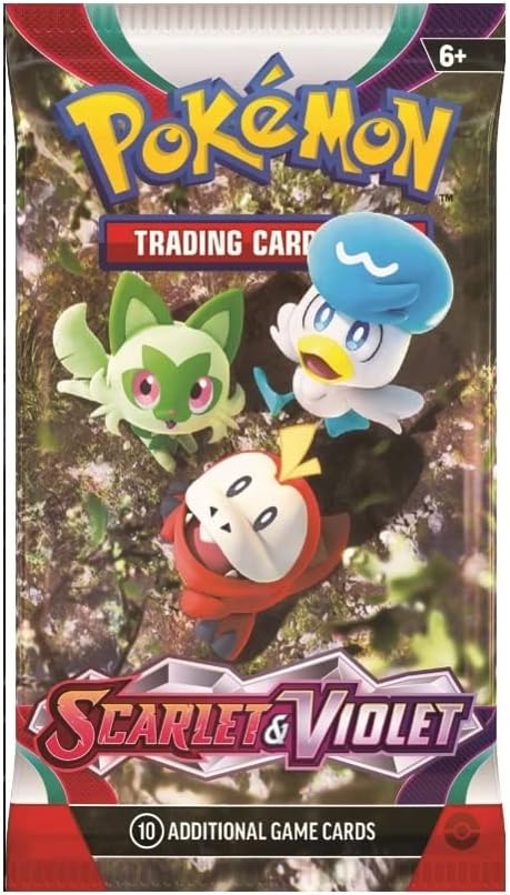 Pokémon TCG: Scarlet & Violet Booster Pack (1 RANDOM Supplied) - Inspire Newquay
