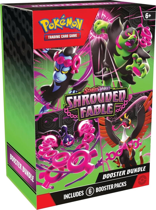 Pokémon TCG: Scarlet & Violet—Shrouded Fable Booster Bundle (6 Booster Packs) - Inspire Newquay