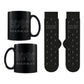 PRE ORDER AC/DC (Back In Black) Mug & Sock Set - Inspire Newquay