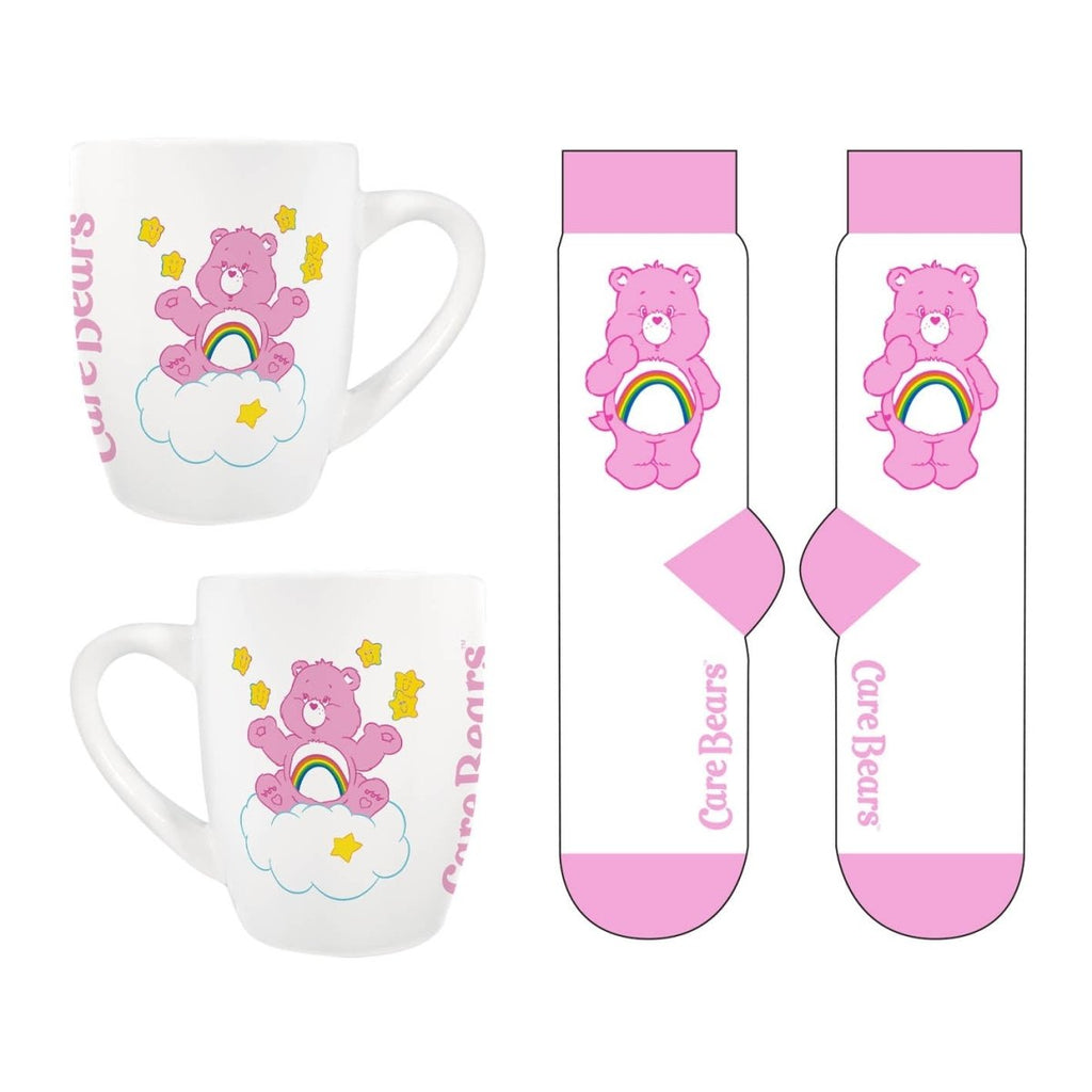 PRE ORDER Care Bears (Cheer Bear) Female Mug & Sock Set - Inspire Newquay