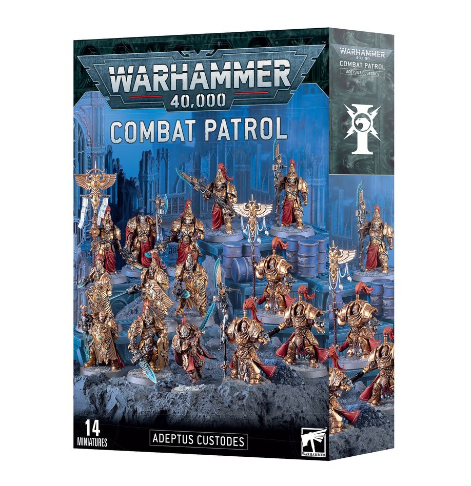 PRE ORDER Combat Patrol: Adeptus Custodes - Inspire Newquay