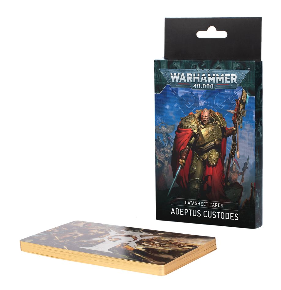 PRE ORDER Datasheet Cards: Adeptus Custodes - Inspire Newquay
