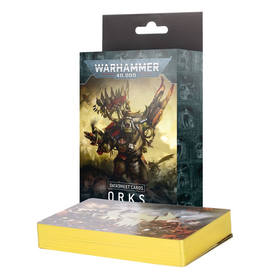 PRE ORDER Datasheet Cards: Orks - Inspire Newquay