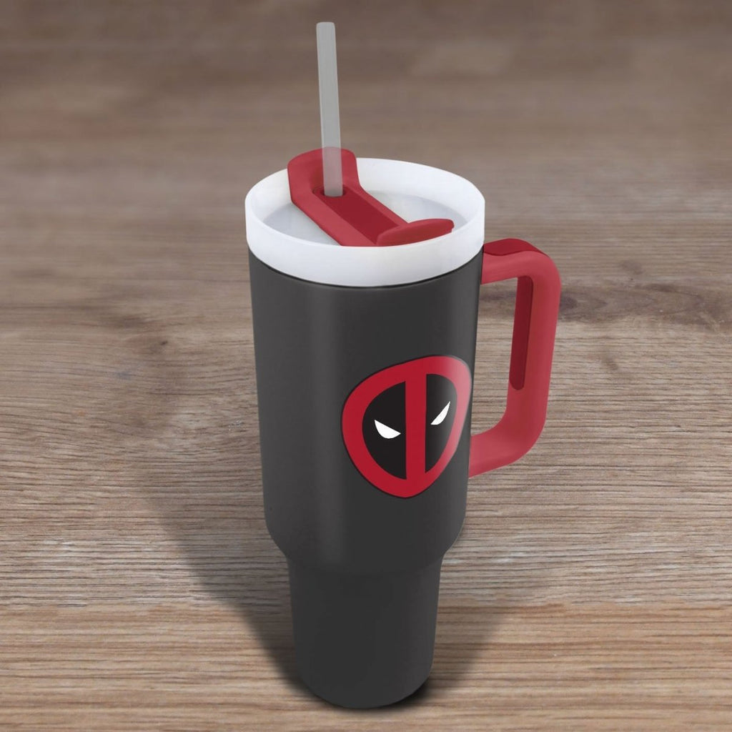 PRE ORDER Deadpool (Symbol) 40Oz Tumbler - Inspire Newquay