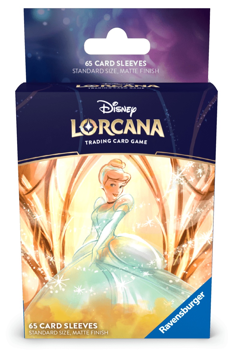 PRE ORDER Disney Lorcana: Archazia's Island Card Sleeves - Cinderella (65) - Inspire Newquay