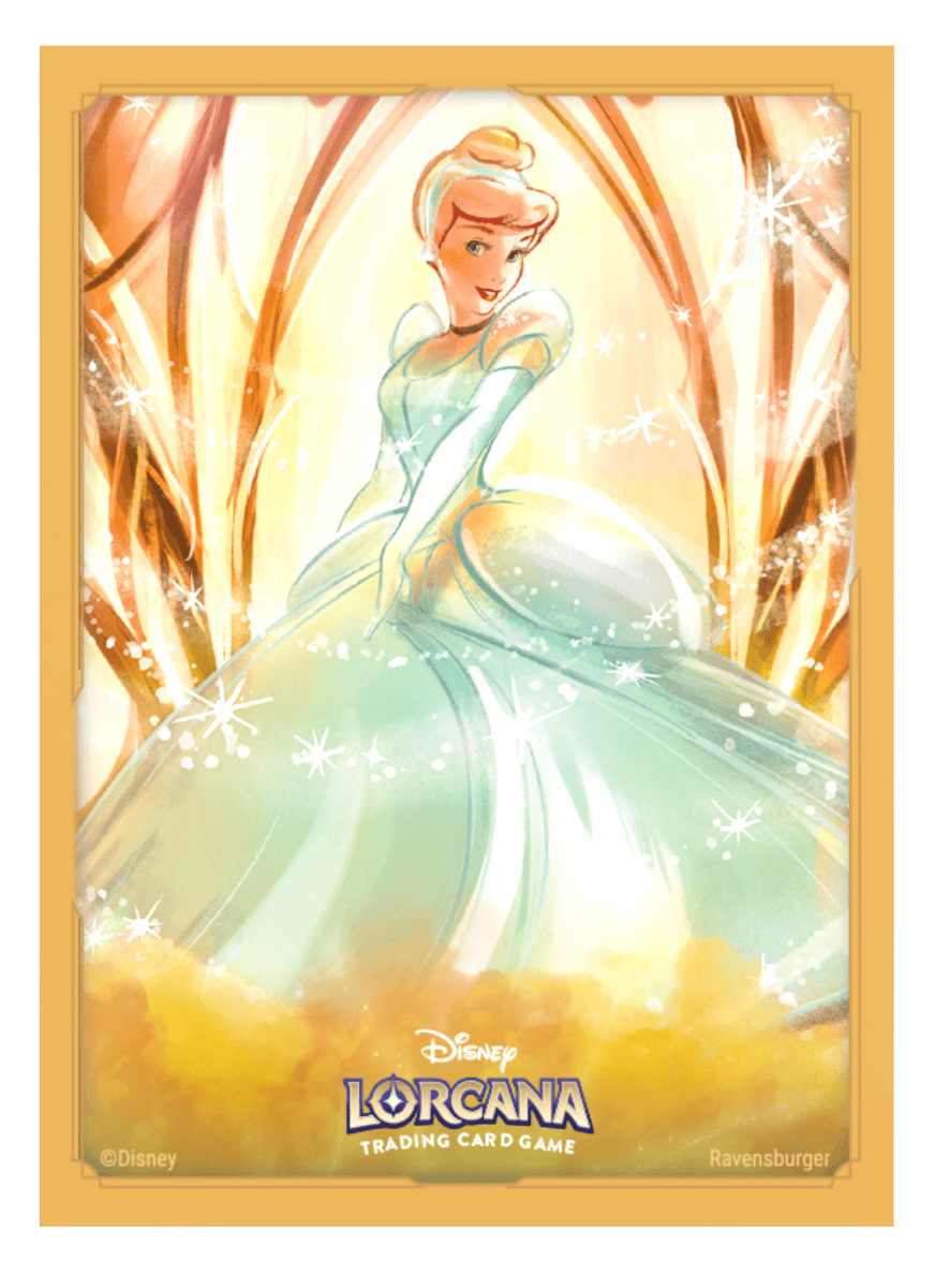PRE ORDER Disney Lorcana: Archazia's Island Card Sleeves - Cinderella (65) - Inspire Newquay