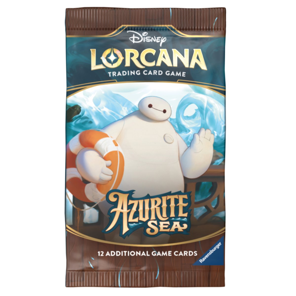 PRE ORDER Disney Lorcana: Azurite Sea Booster Pack (1 RANDOM Supplied) - Inspire Newquay
