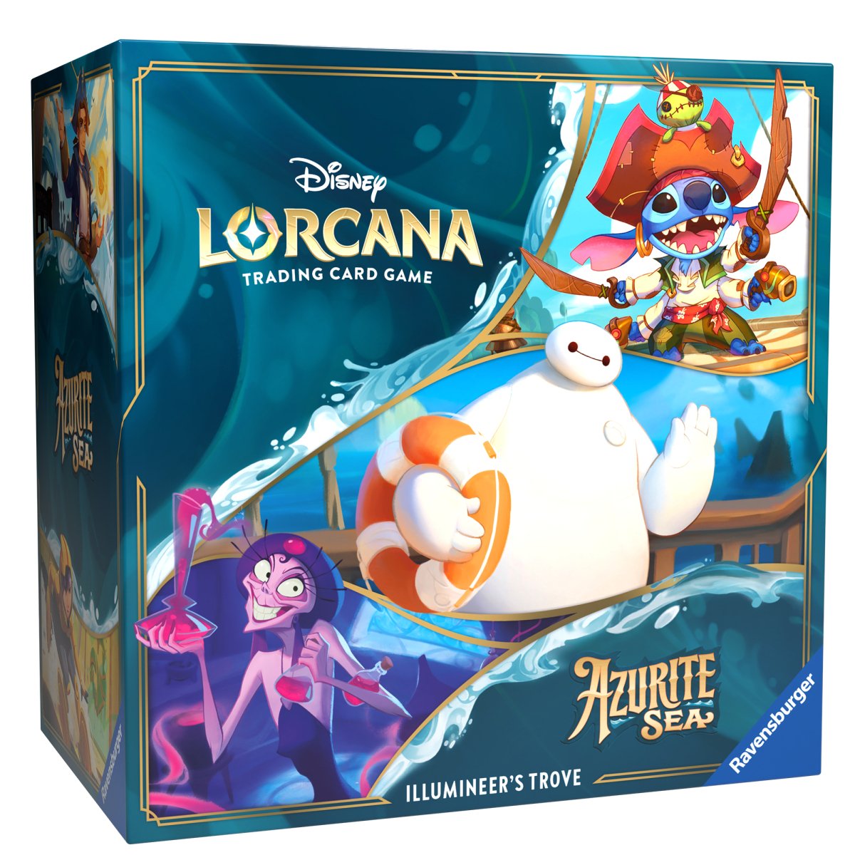 PRE ORDER Disney Lorcana: Azurite Sea Illumineer's Trove - Inspire Newquay