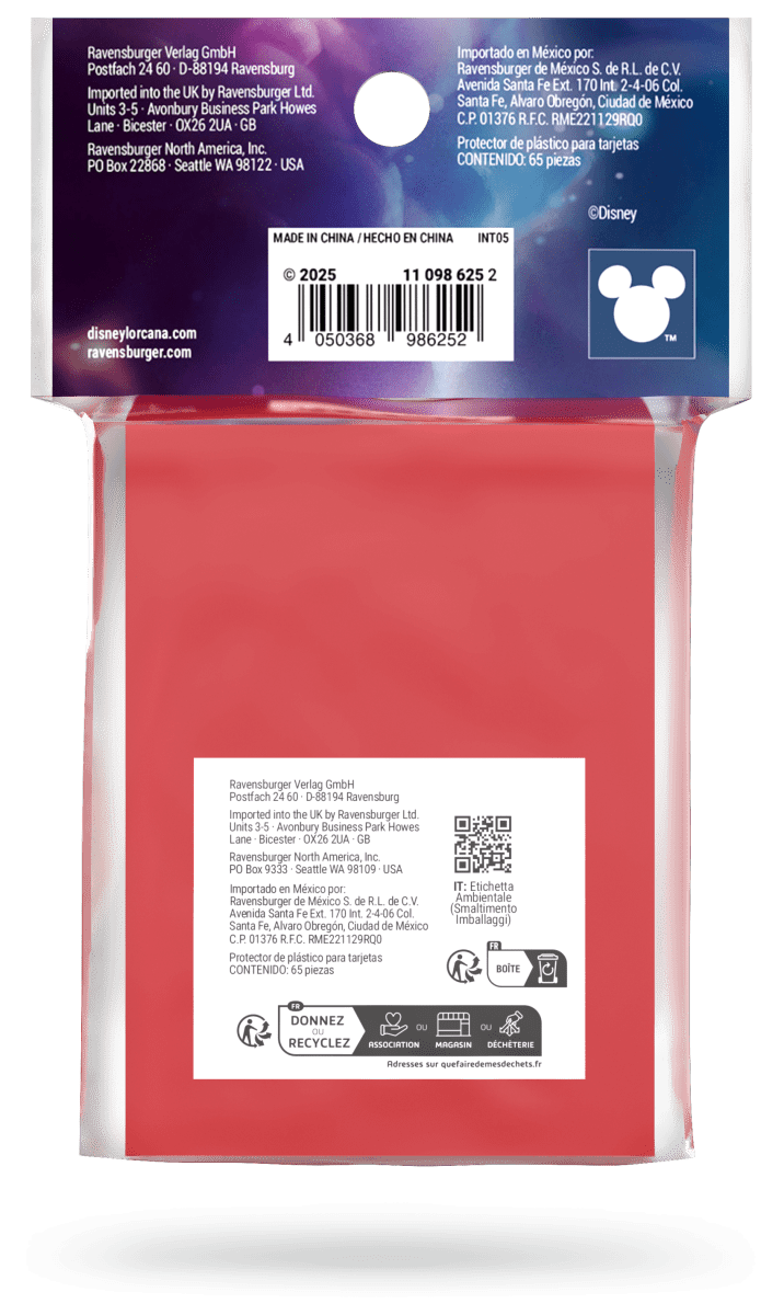 PRE ORDER Disney Lorcana - Fabled - Card Sleeves Goofy - Inspire Newquay