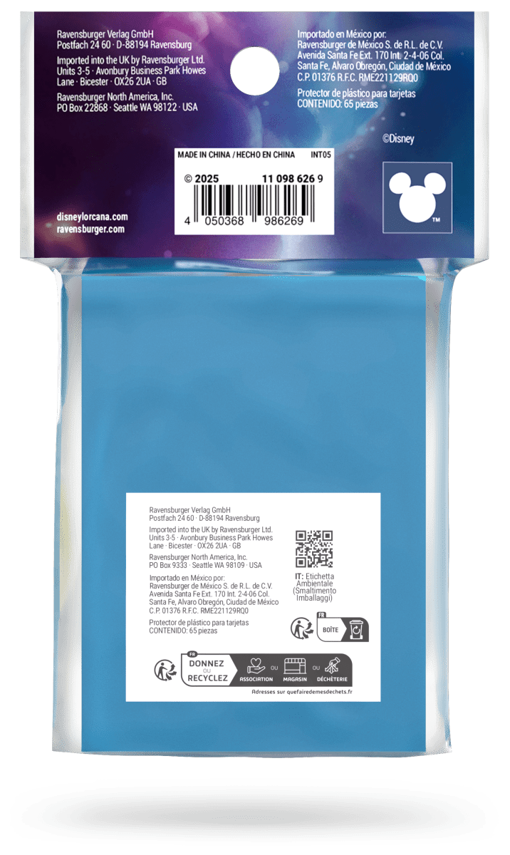 PRE ORDER Disney Lorcana - Fabled - Card Sleeves Mulan - Inspire Newquay