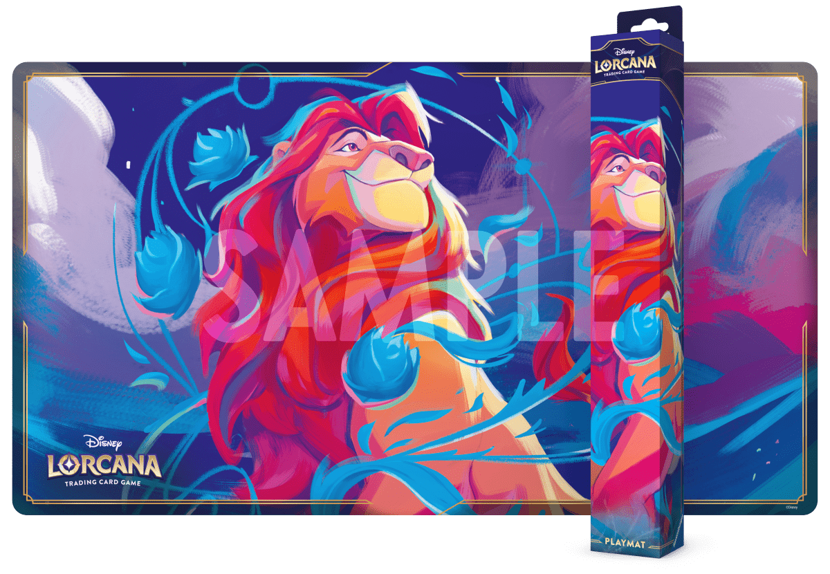PRE ORDER Disney Lorcana – Fabled Playmat – Mufasa - Inspire Newquay