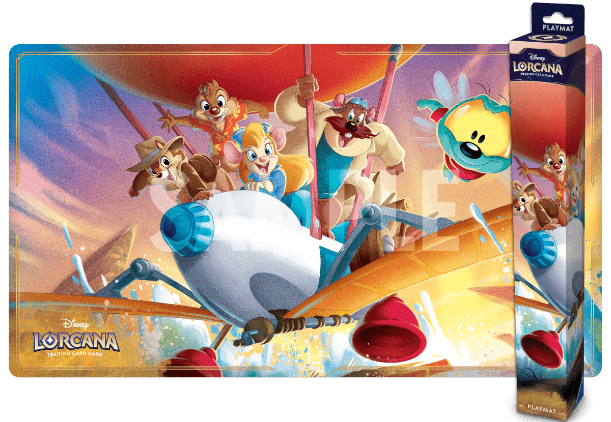 PRE ORDER Disney Lorcana: Reign of Jafar Neoprene Mat - Rescue Rangers - Inspire Newquay