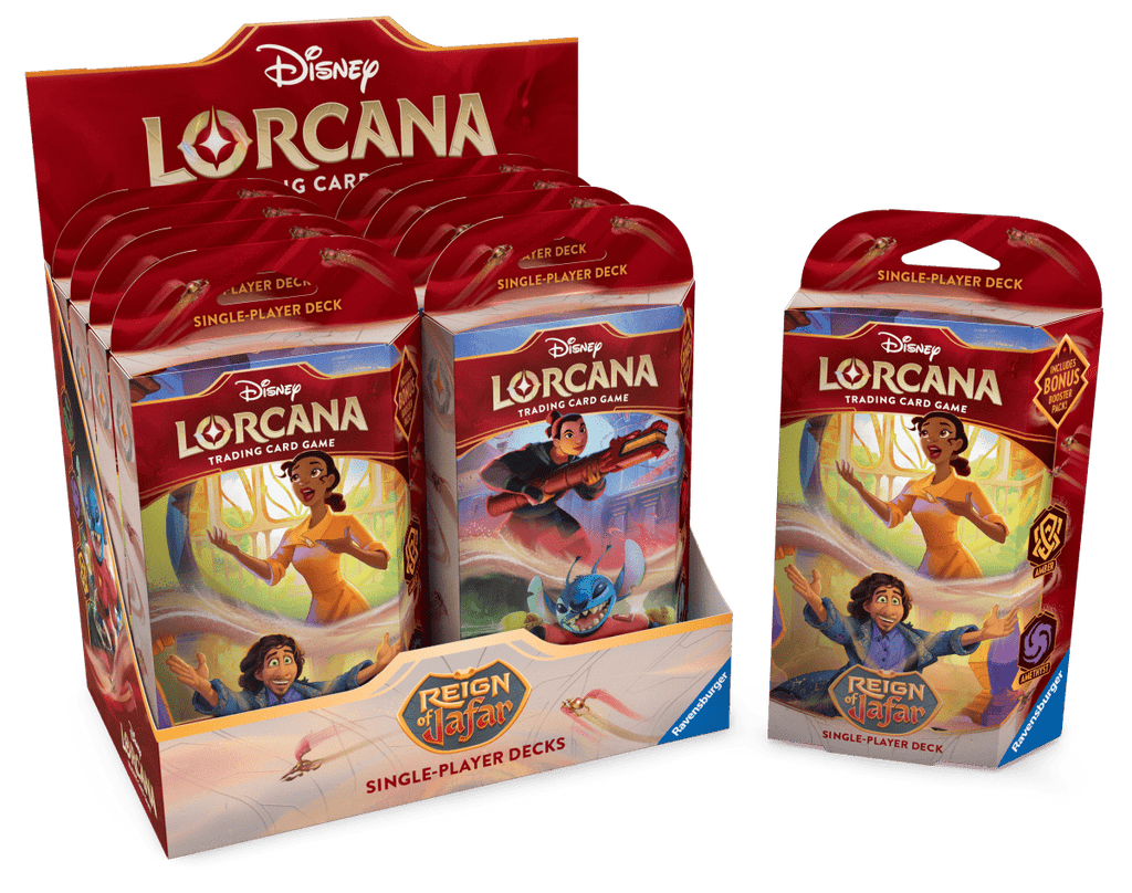 PRE ORDER Disney Lorcana Reign of Jafar Starter Decks - Inspire Newquay