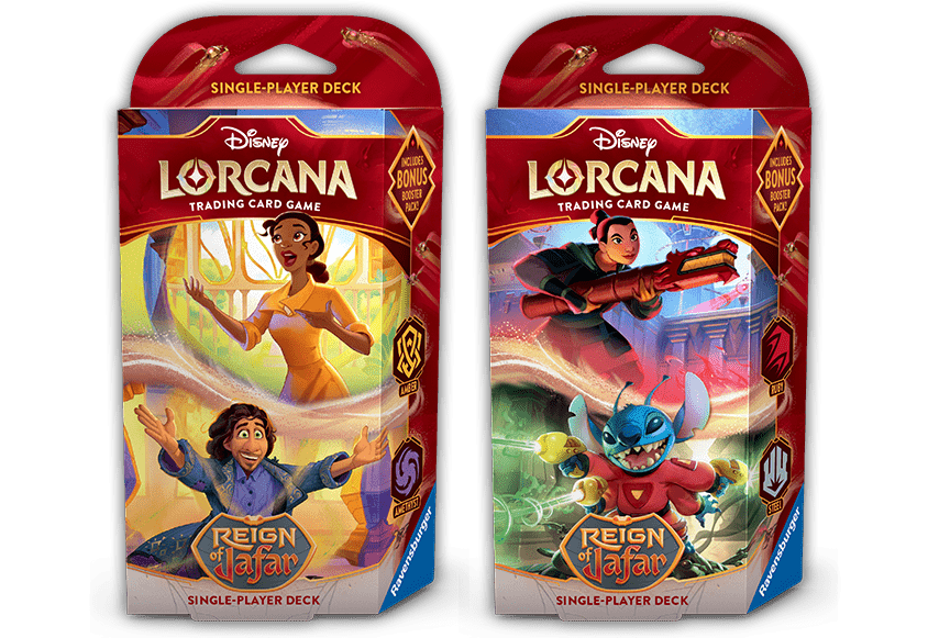 PRE ORDER Disney Lorcana Reign of Jafar Starter Decks - Inspire Newquay