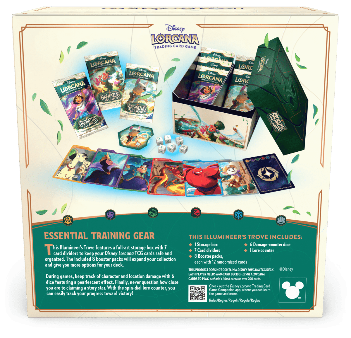 PRE ORDER Disney Lorcana TCG: Archazia’s Island - Illumineer's Trove - Inspire Newquay