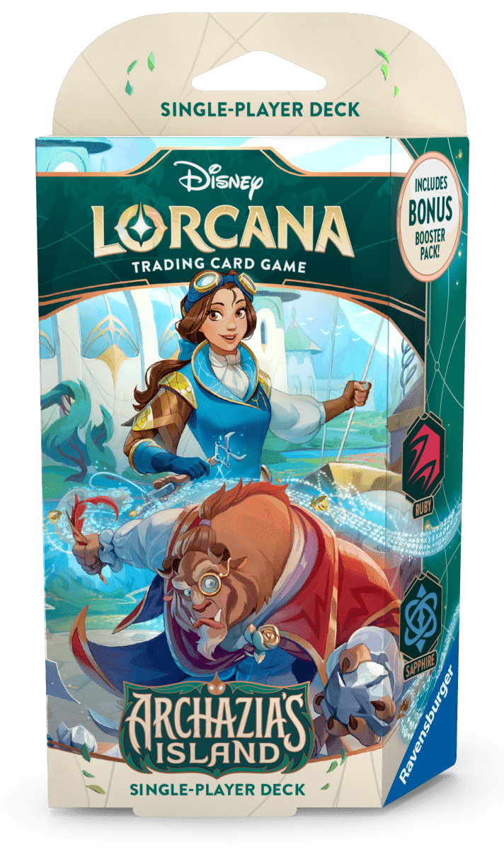 PRE ORDER Disney Lorcana TCG: Archazia’s Island - Starter Decks - Inspire Newquay