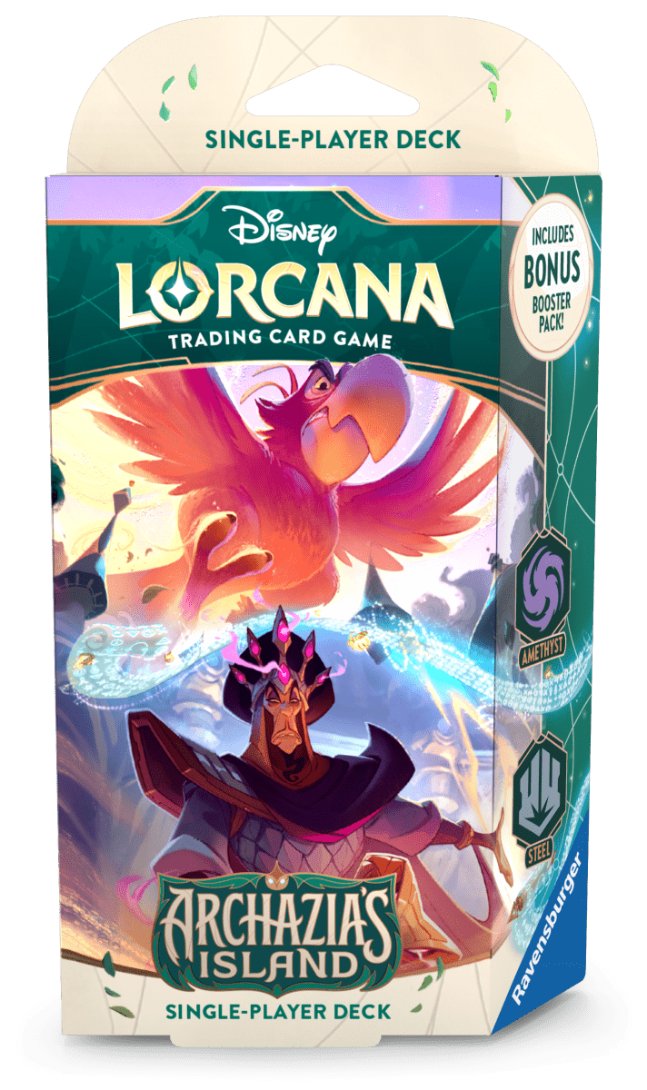 PRE ORDER Disney Lorcana TCG: Archazia’s Island - Starter Decks - Inspire Newquay