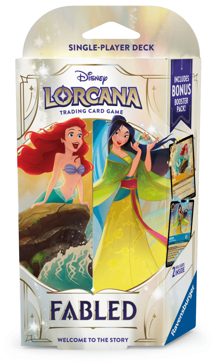 PRE ORDER Disney Lorcana TCG: Fabled Starter Decks - Inspire Newquay
