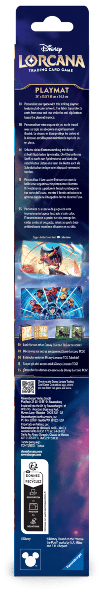 PRE ORDER Disney Lorcana: Tigger - In the Crow's Nest Playmat - Inspire Newquay