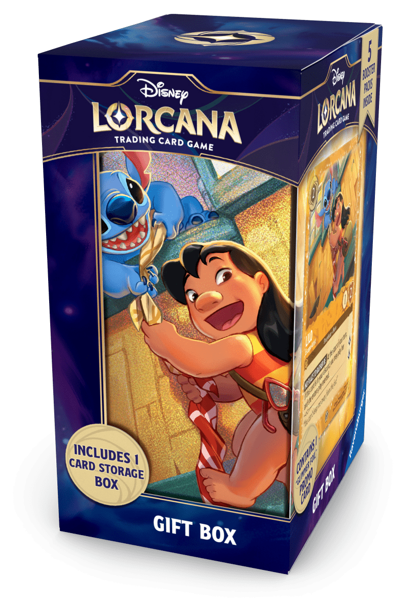 PRE ORDER Disney Lorcana Trading Card Game Archazia's Island Lilo Gift Box - Inspire Newquay